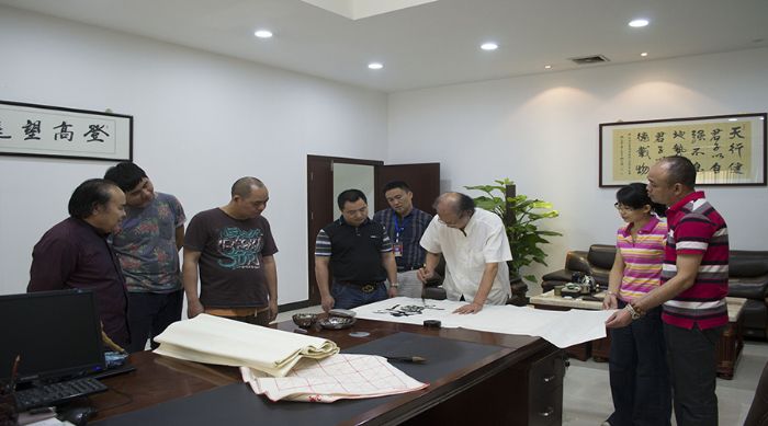 张剑岑先生为南宫娱乐题词“忠实”、“今生今世 南宫娱乐”