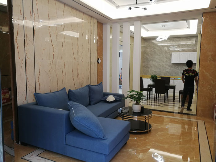 【实景案例】陶瓷一线品牌南宫娱乐瓷砖重庆垫江200方专卖店鉴赏