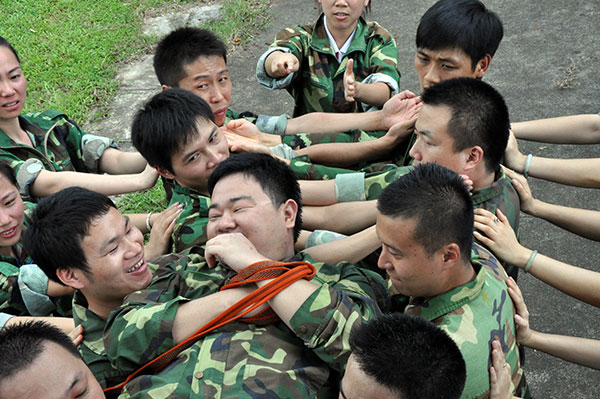 2013年8月南宫娱乐拓展训练